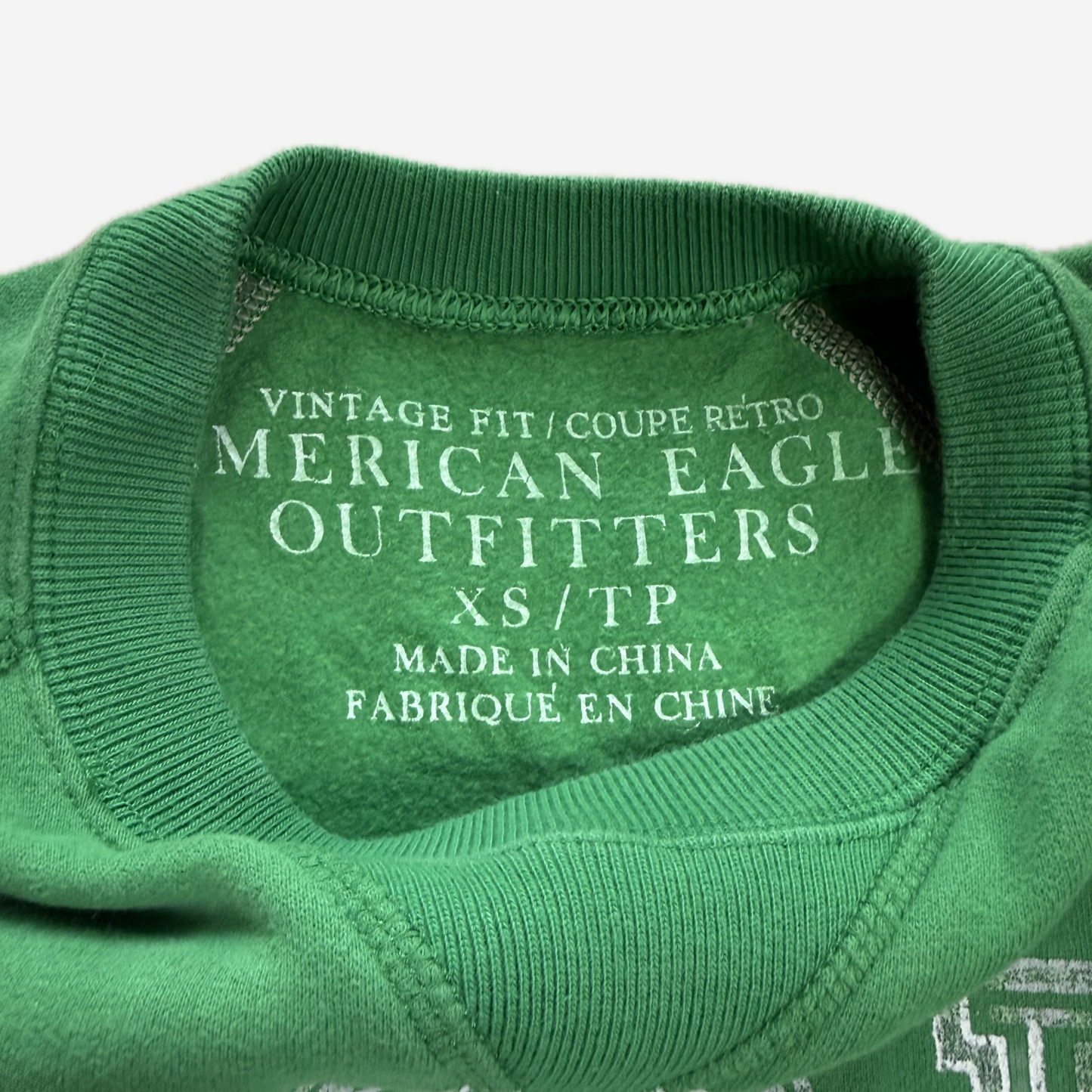 Green A&E 1977 Logo Crewneck Sweatshirt