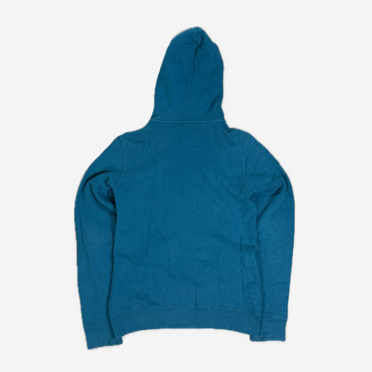 Teal Neon Zip-Up Hoodie