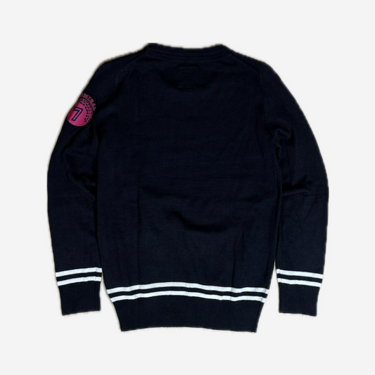 Admiral Black “Play With Nature” Knit Sweater