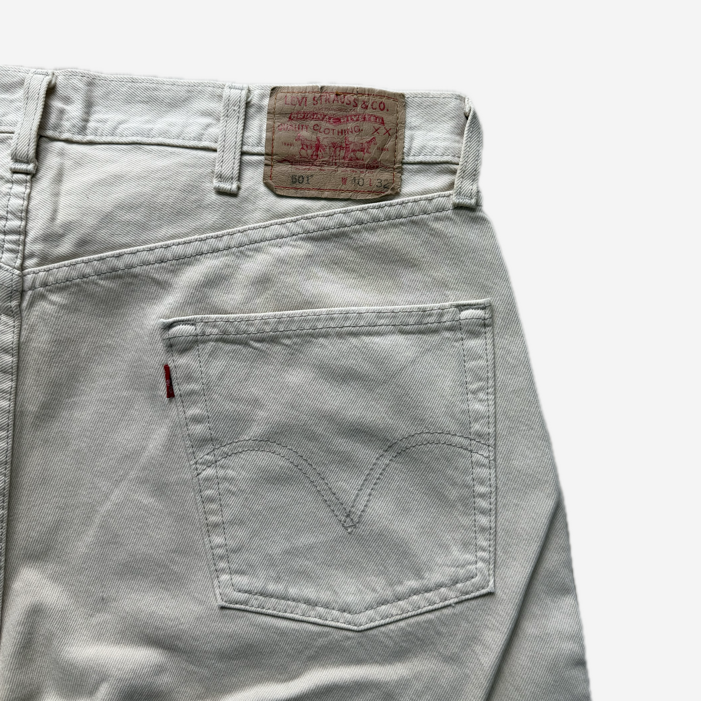 Levi’s 501 White Denim Pants