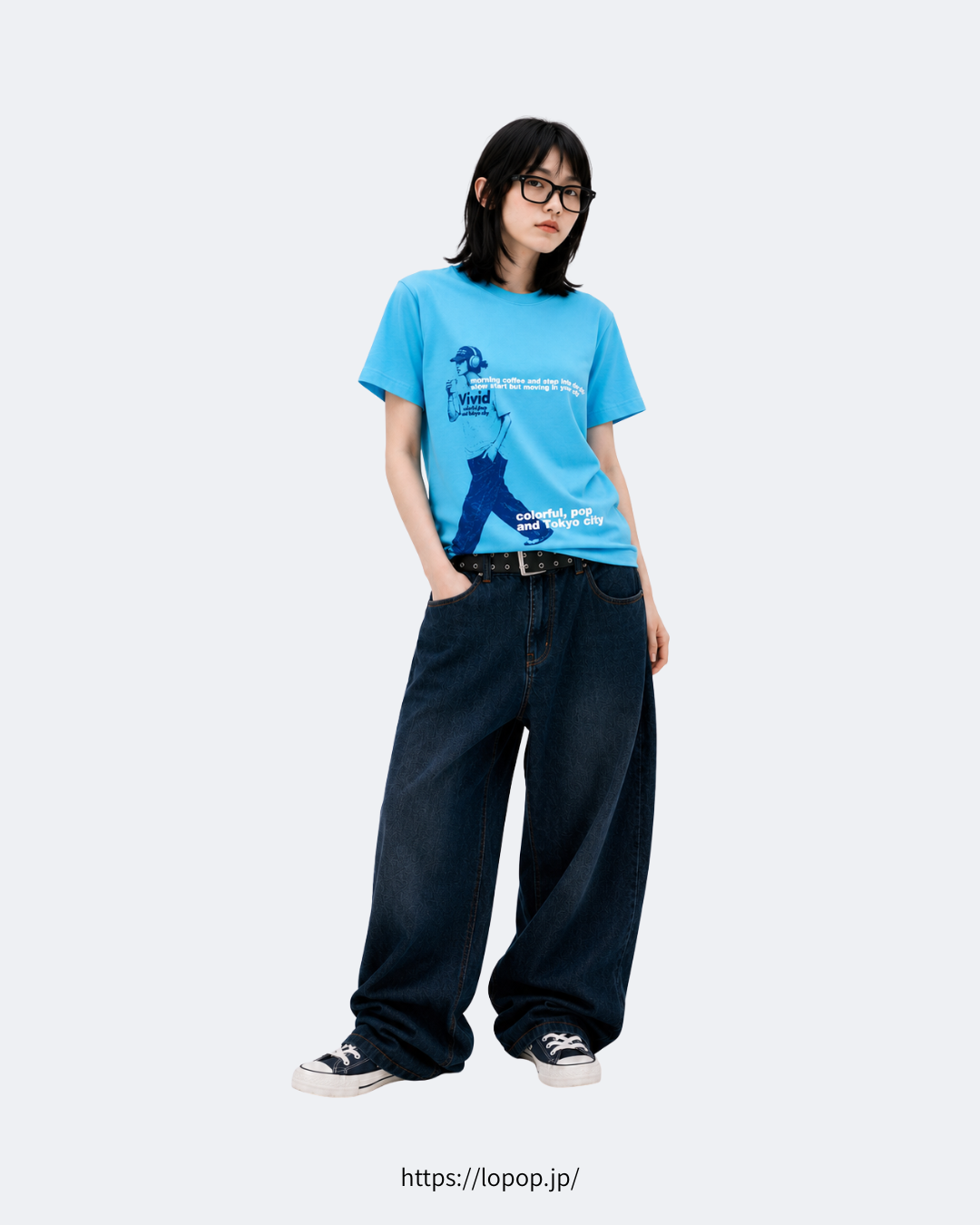- Vivid Walk Tee -　LOPOP 1st Drop.