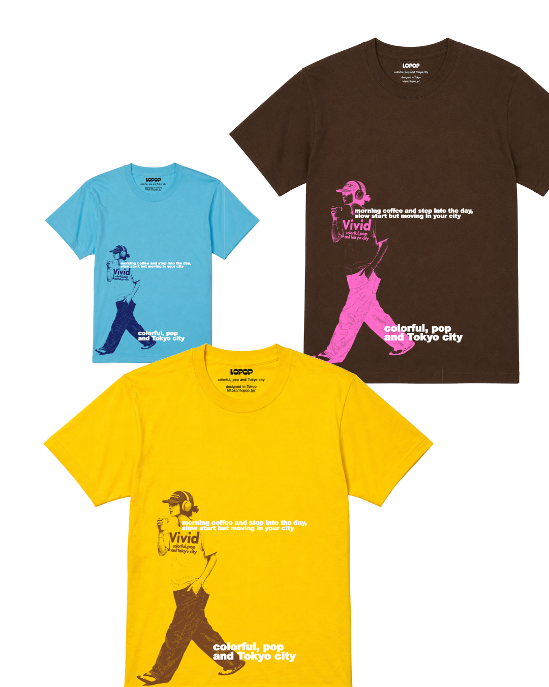 Vivid Walk Tee
