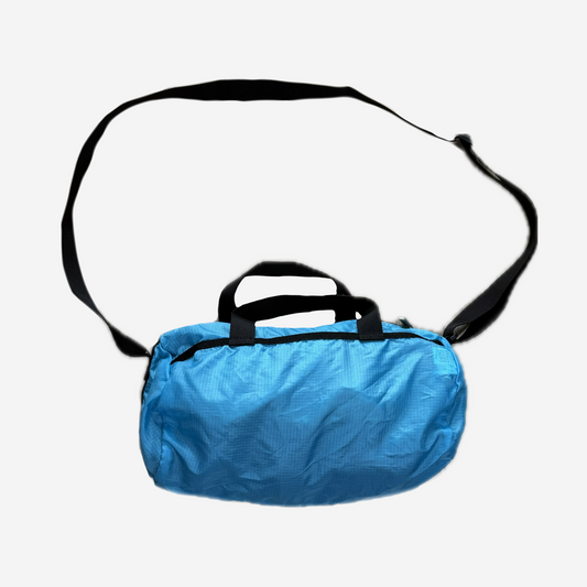 Blue adidas Logo Mini Duffle Bag