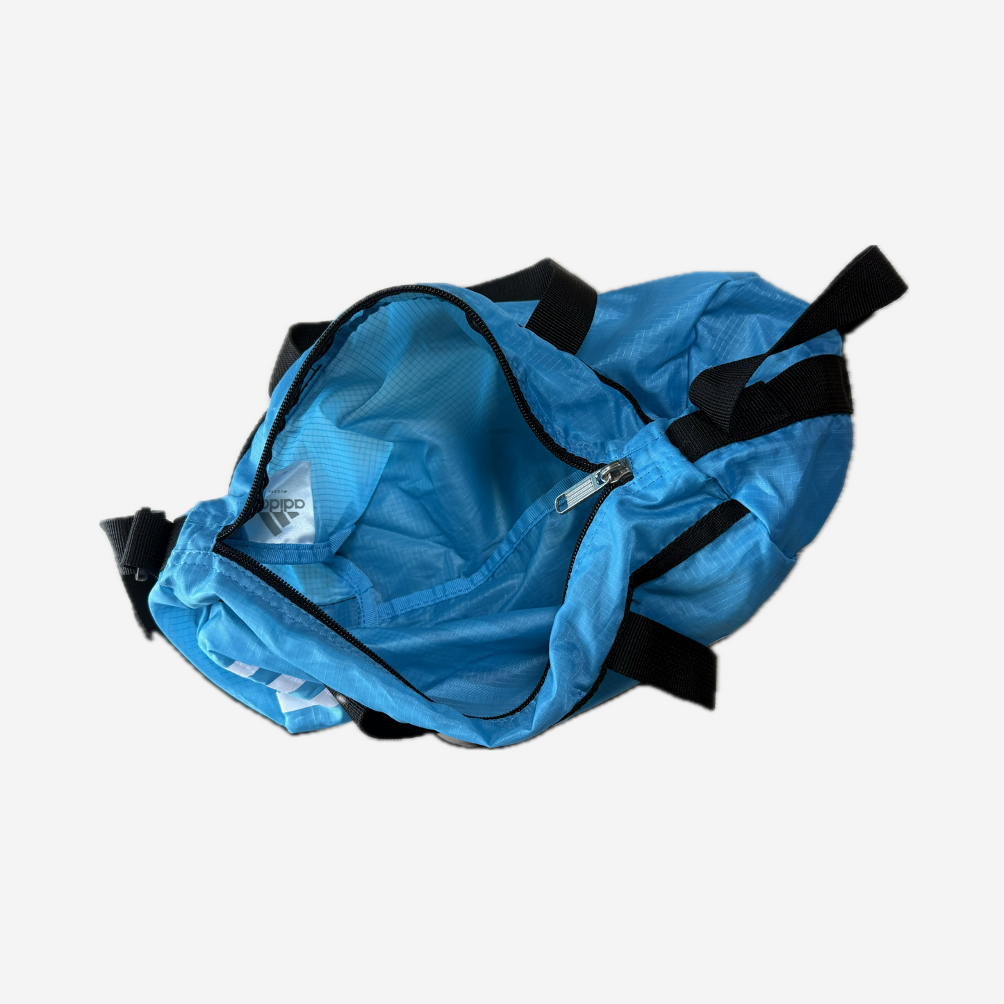 Blue adidas Logo Mini Duffle Bag