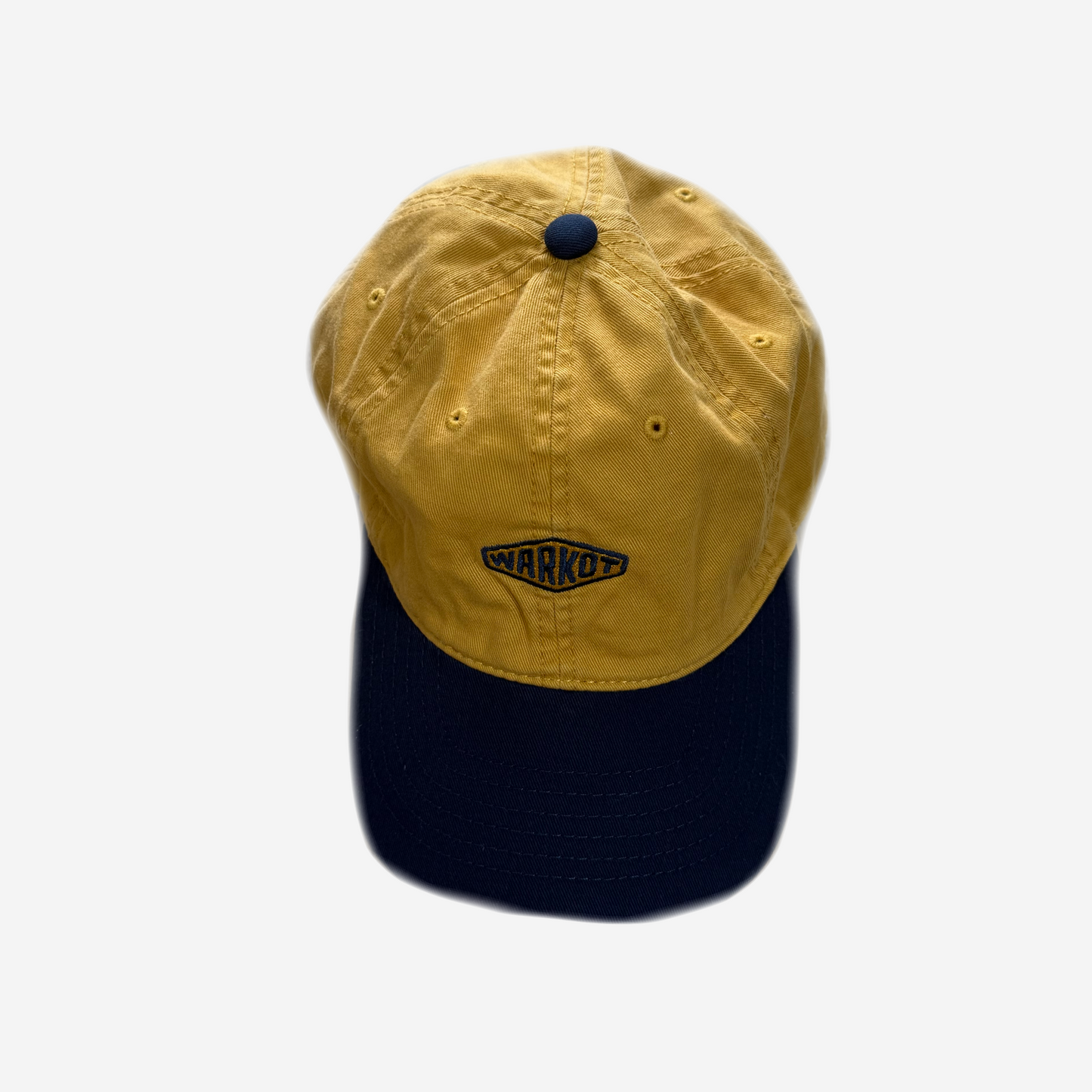 Mustard WARK07 Logo Two-Tone Baseball Cap
