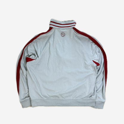 White Puma Stripe Track Jacket