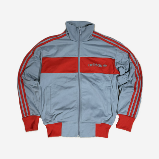 Grey Orange adidas Trefoil Track Jacket