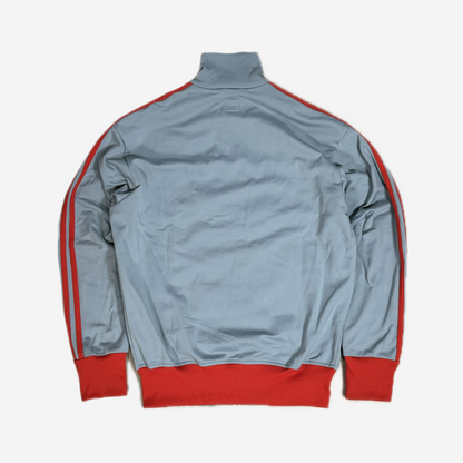 Grey Orange adidas Trefoil Track Jacket
