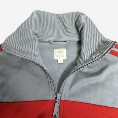 Grey Orange adidas Trefoil Track Jacket