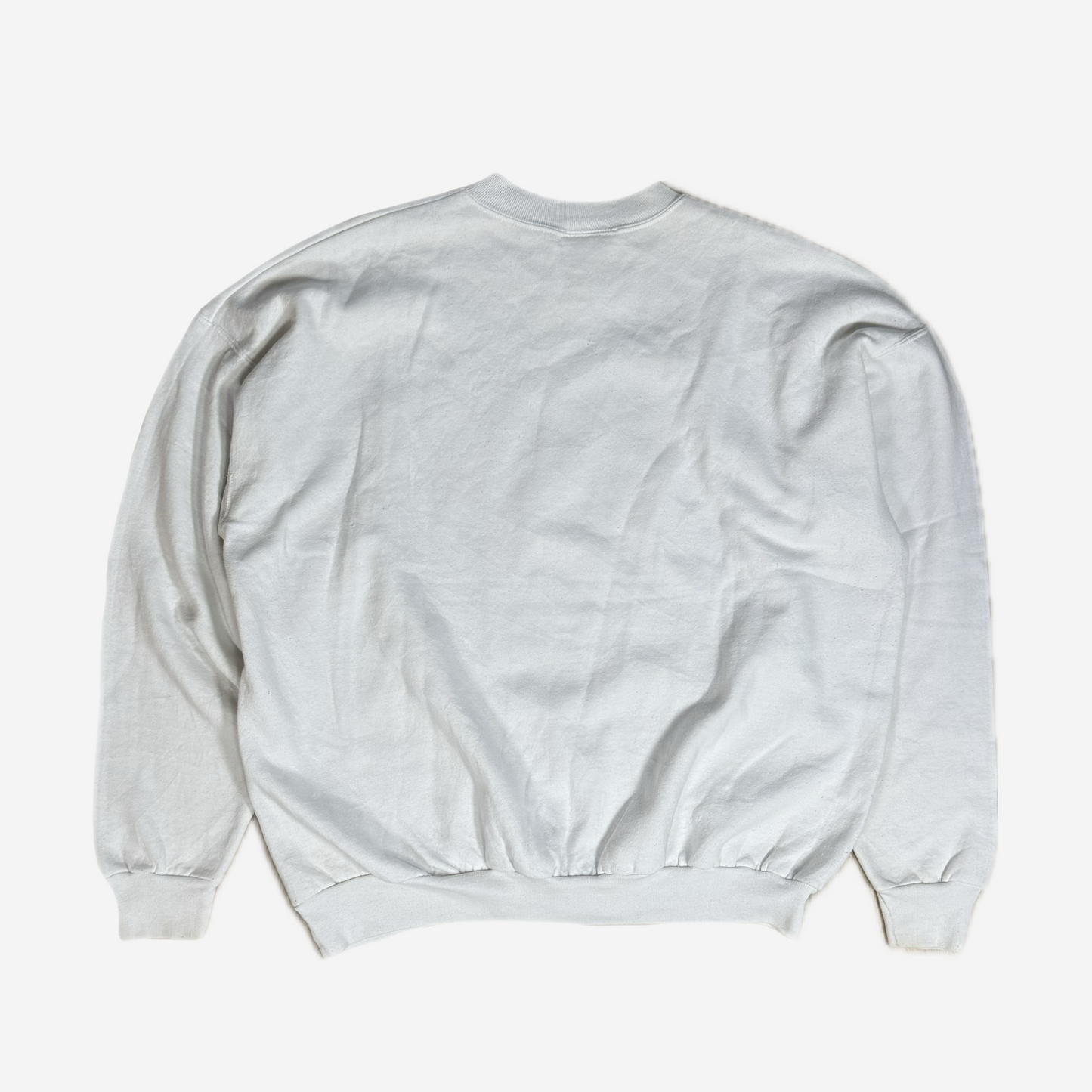 White USA Flag “Home of the Brave” Oversized Sweatshirt
