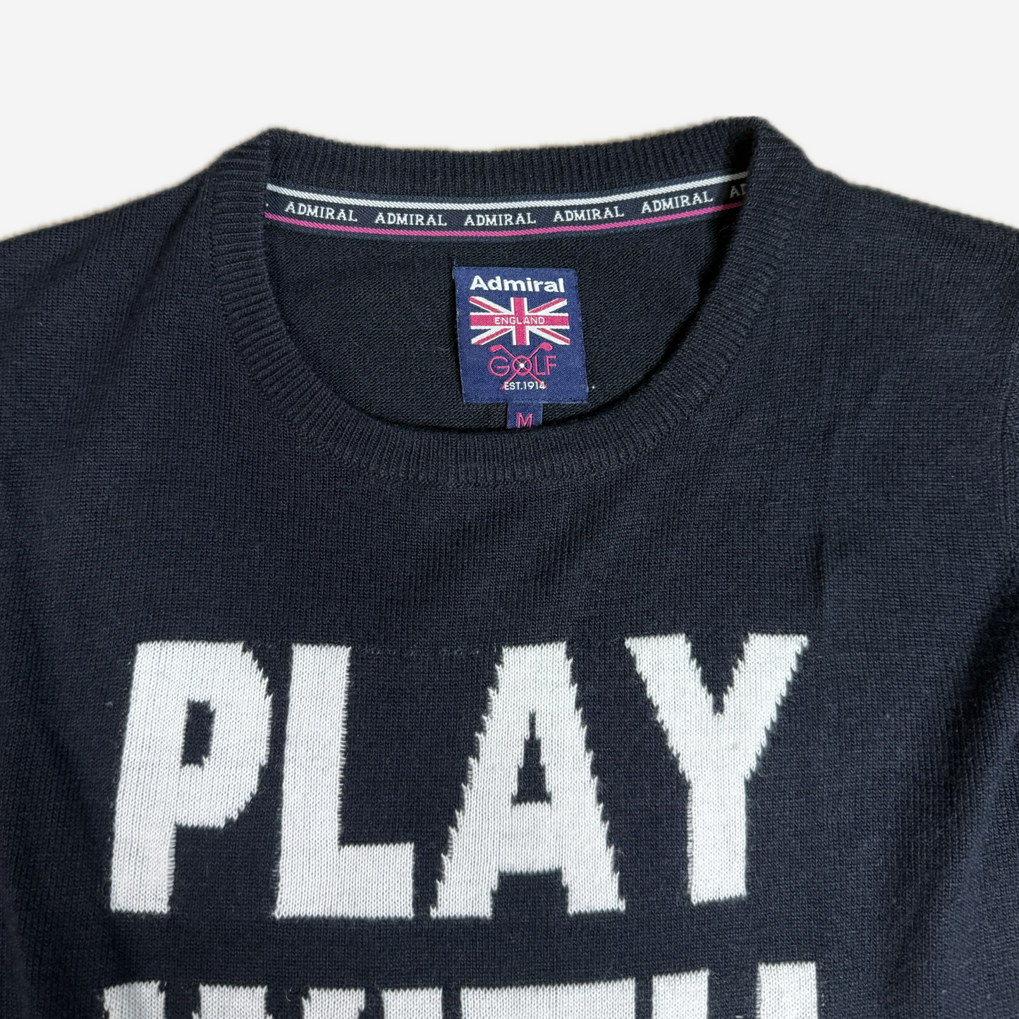 Admiral Black “Play With Nature” Knit Sweater