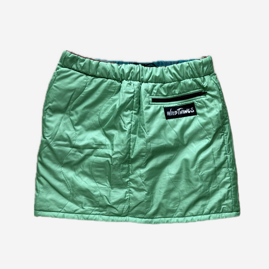 WILD THINGS Quilted Mini Skirt