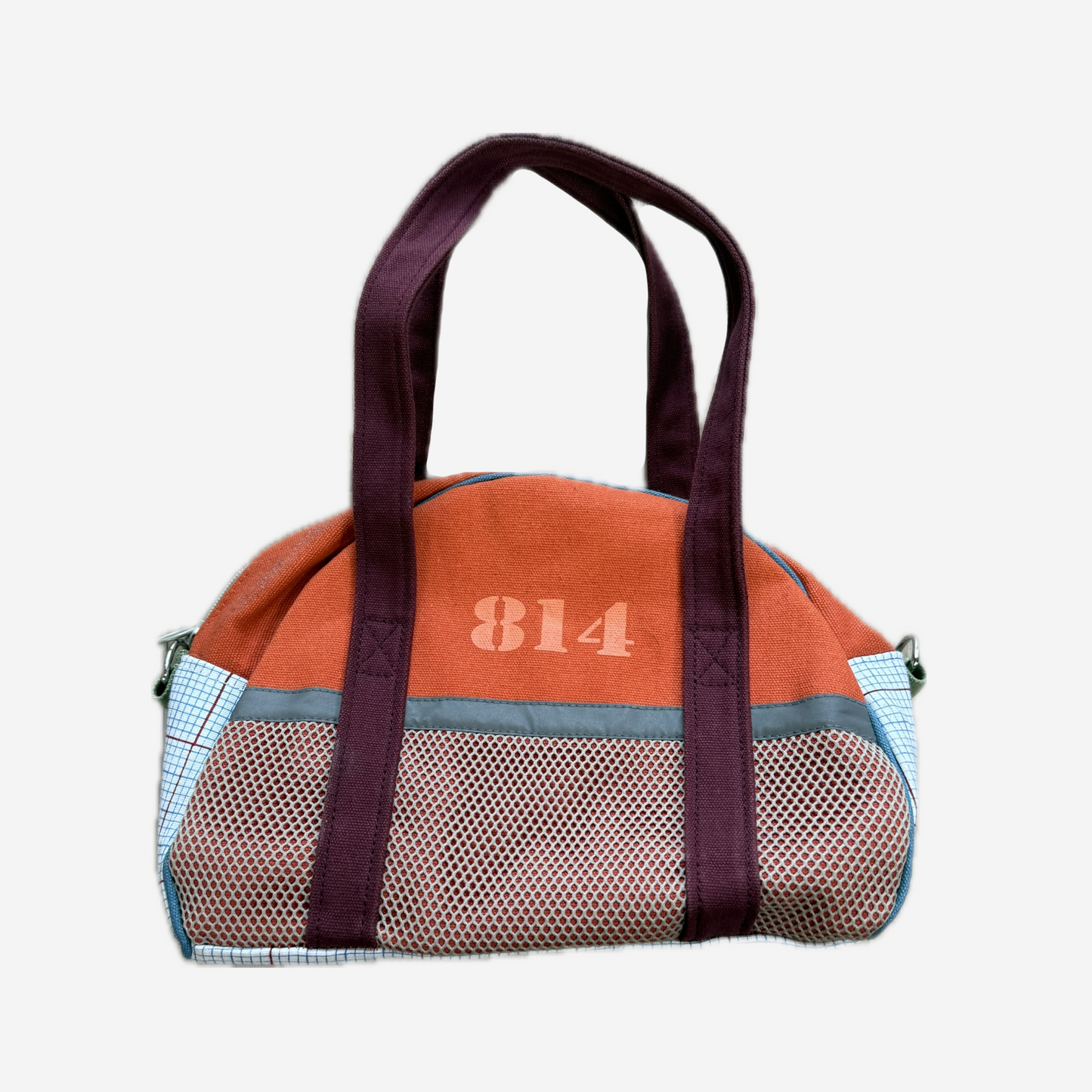 814 Mesh Mini Boston Bag Orange