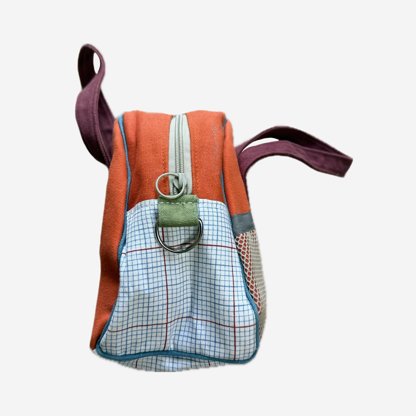 814 Mesh Mini Boston Bag Orange