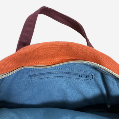 814 Mesh Mini Boston Bag Orange