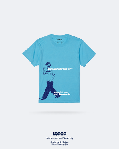 - Vivid Walk Tee -　LOPOP 1st Drop.